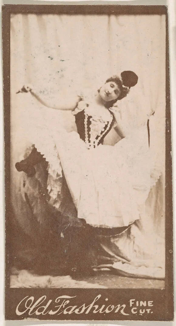 Dancer, from the Actresses series (N664) promoting Old Fashion Fine Cut Tobacco — Unknown