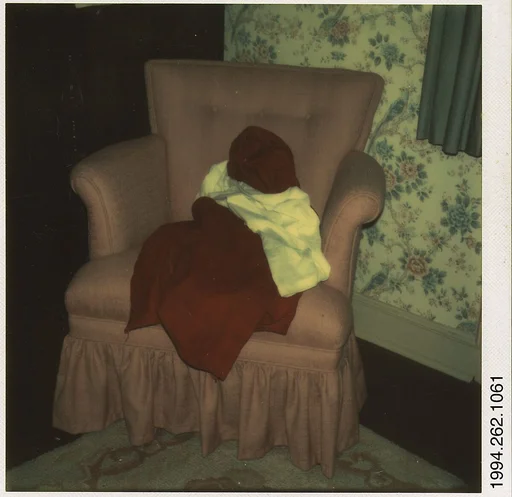 [Clothes on Armchair]