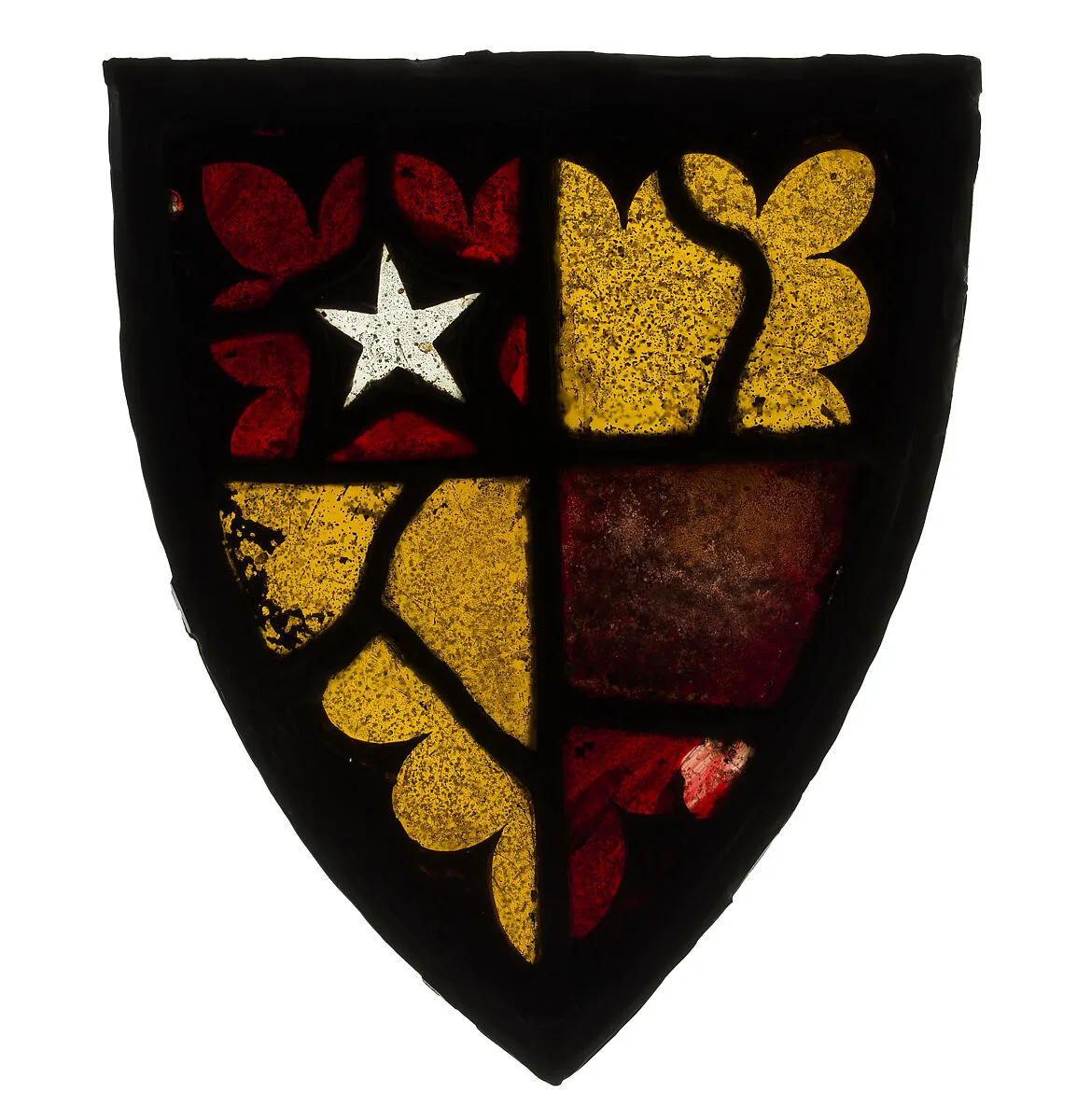 Panel with Heraldic Shield — Unknown