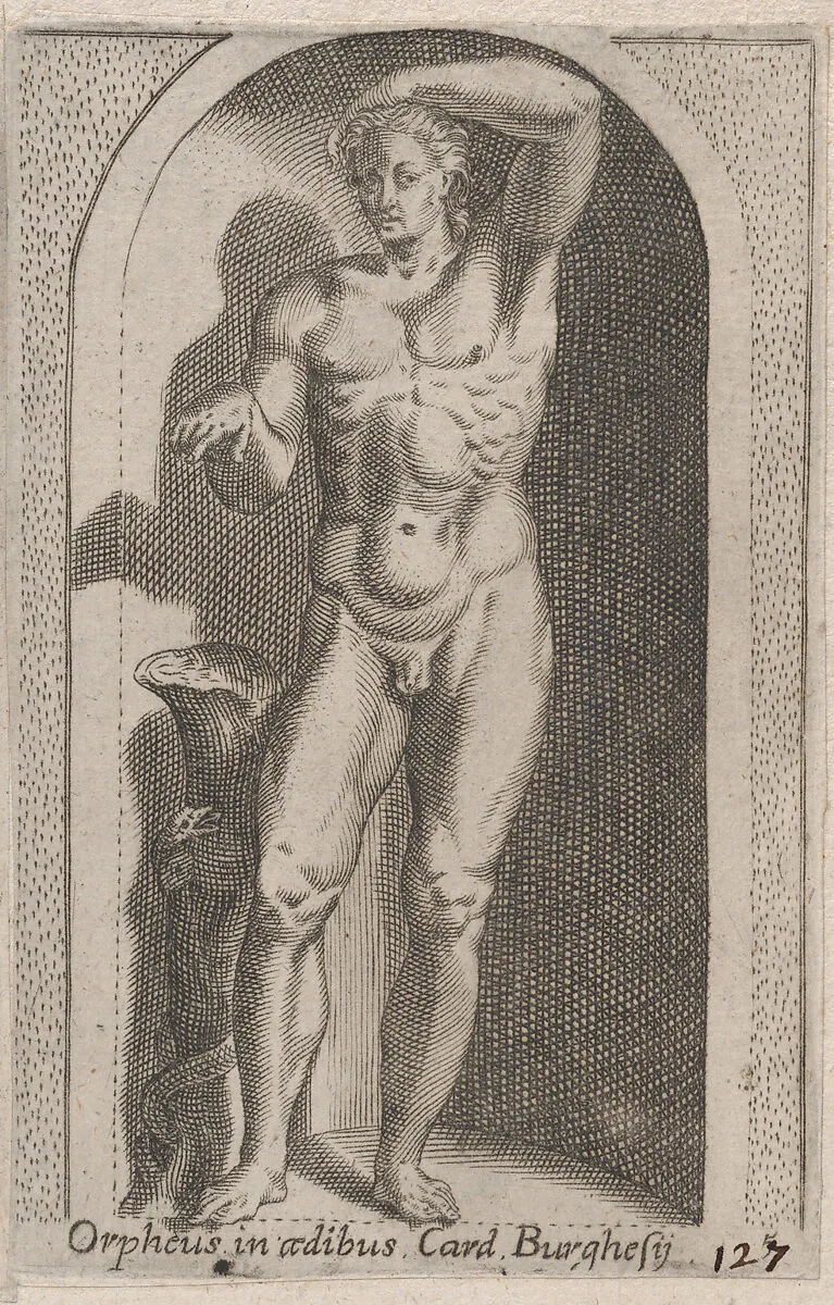 Speculum Romanae Magnificentiae: Orpheus (Orpheus in aedibus Card. Burghesij) — Anonymous|Philippe Thomassin|Antonio Lafreri