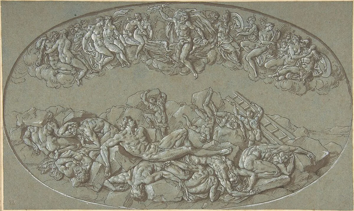Fall of the Giants — Peter Paul Rubens|Bernard Picart|Guglielmo della Porta