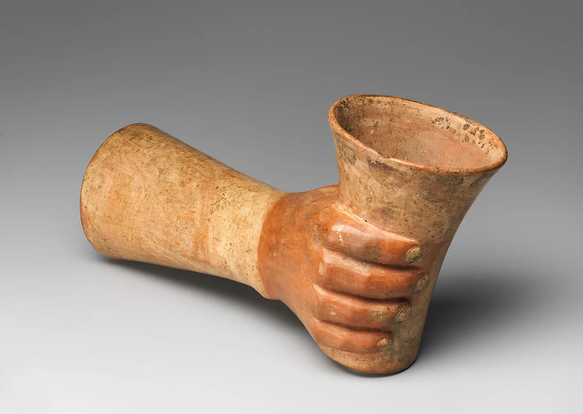 Vessel, Hand with Kero — Unknown