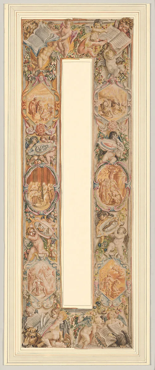 Border Designs for the Mortlake "Acts of the Apostles" Tapestries — Franz Cleyn