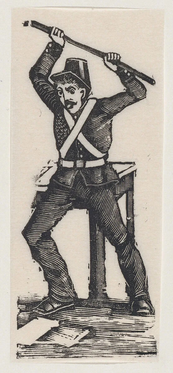 Federal soldier — José Guadalupe Posada