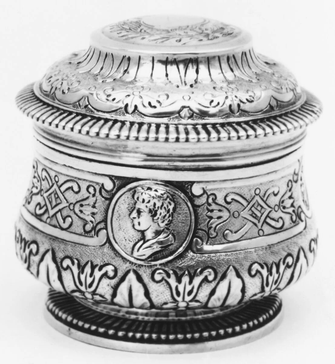 Box (one of a pair) (part of a toilet service) — Jean-Baptiste Boullemer