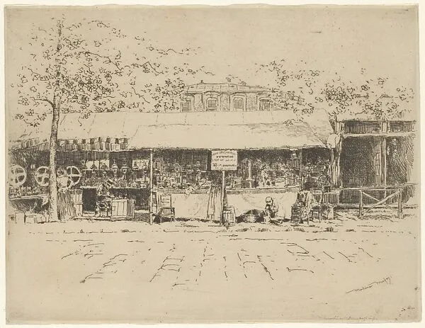 Paris Shop Front — Mortimer Menpes
