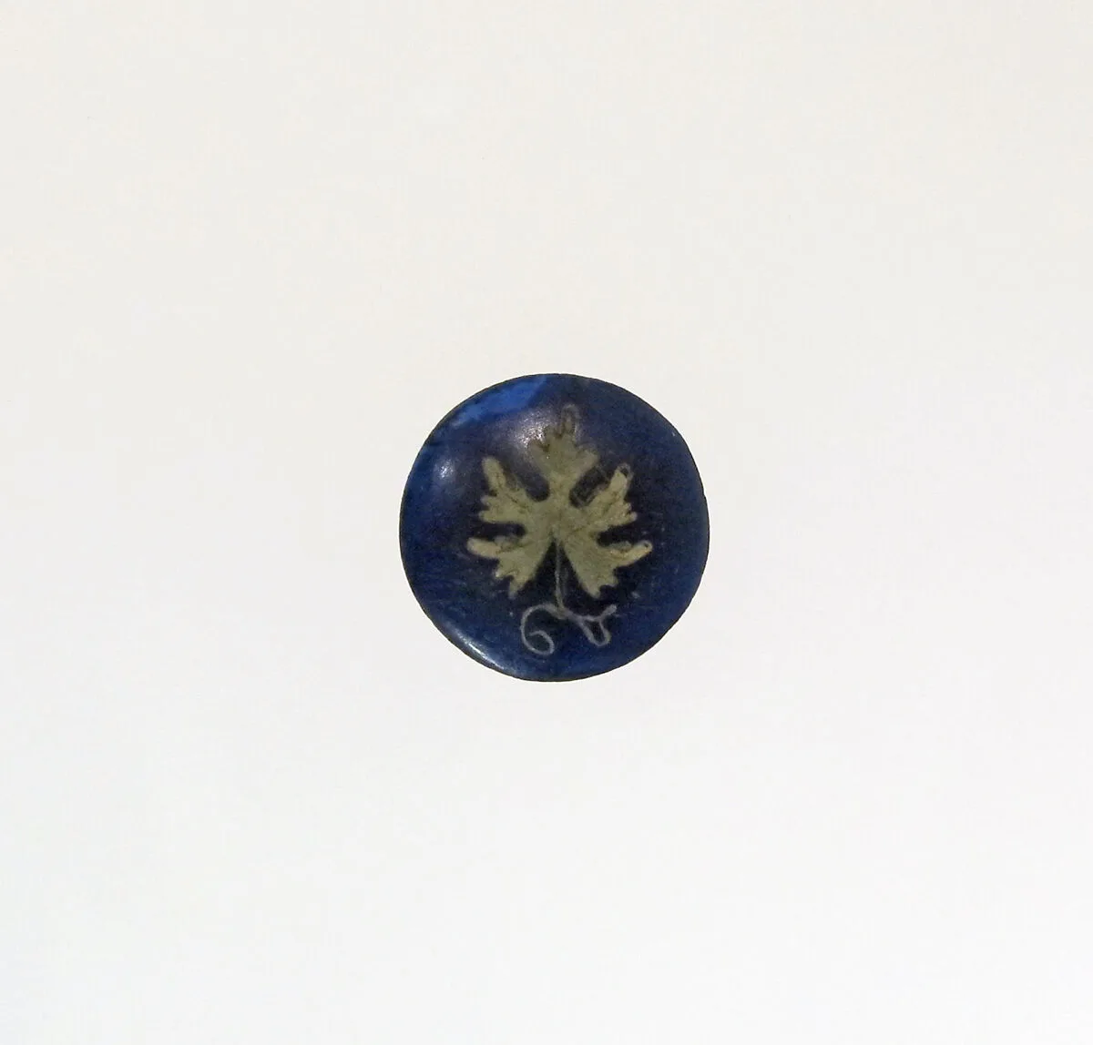 Glass and gold inlay — Unknown