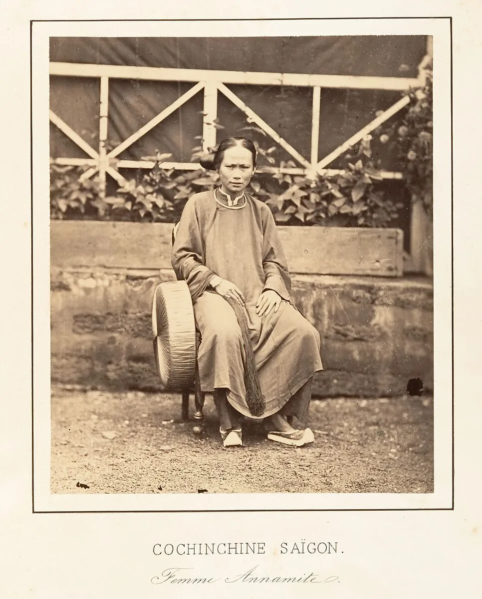 Femme Annamite, Saïgon, Cochinchine — Emile Gsell