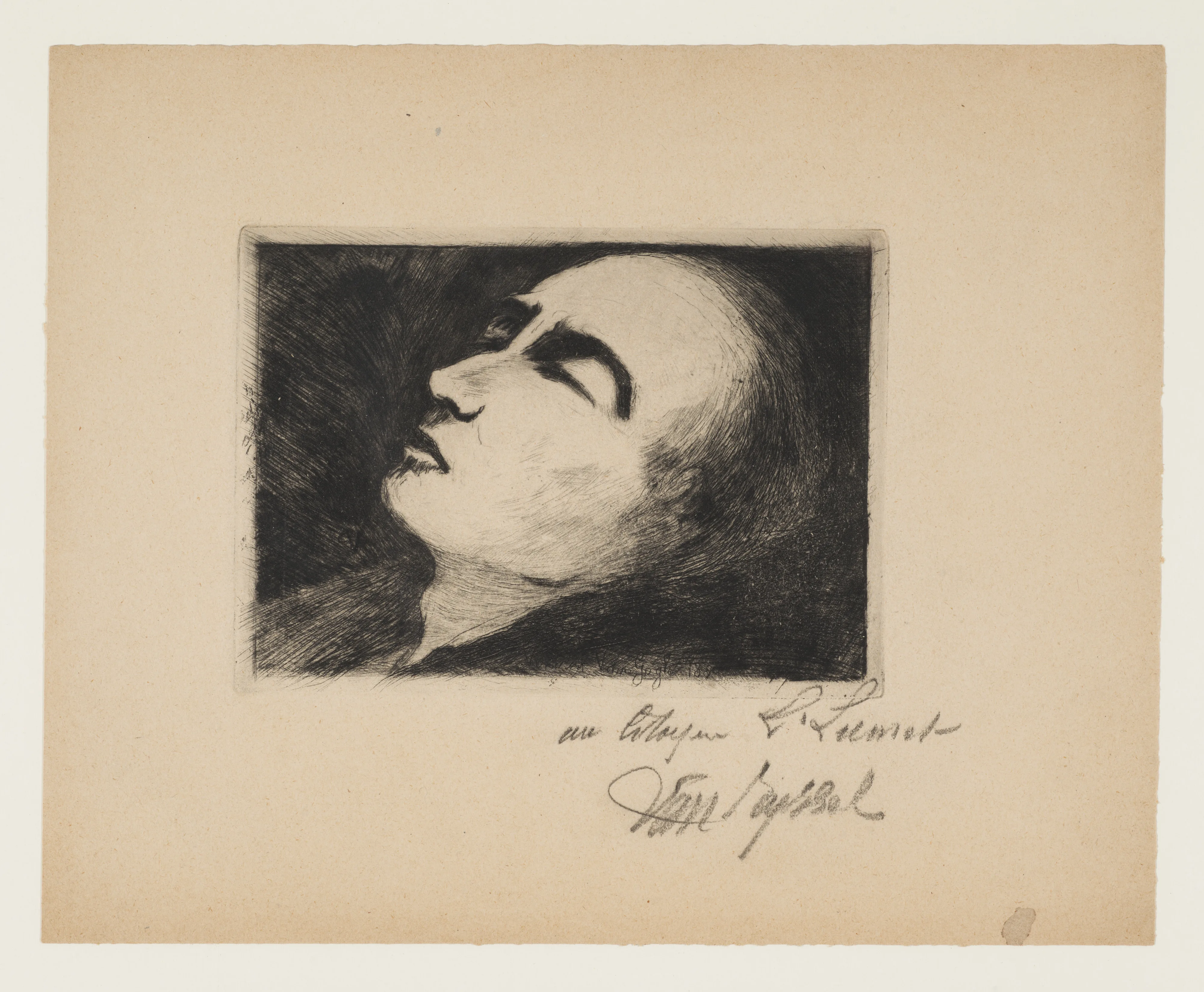 Vincent Van Gogh on his Deathbed — Louis Lumet|Vincent van Gogh|Dr. Paul Ferdinand Gachet