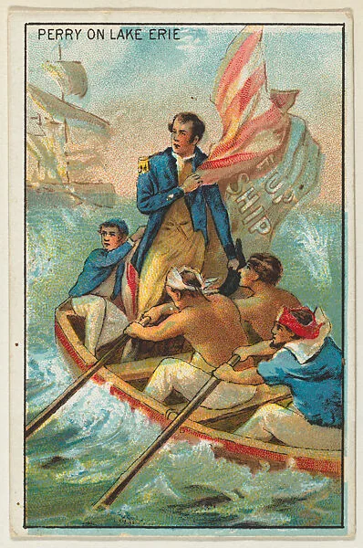 Perry on Lake Erie, from the "Historical Events" series (T70), issued with Just Suits Cut Plug Tobacco — Unknown