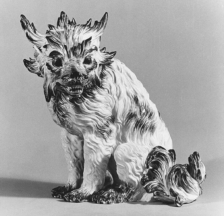 Bolognese dog — Meissen Manufactory|Johann Joachim Kändler