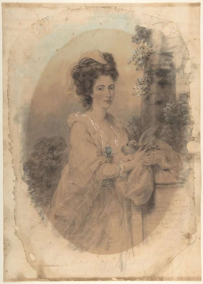 Isabella Hunter, Cousin of the Artist — John Downman