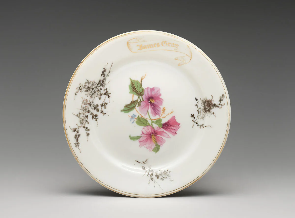 Plate — Union Porcelain Works