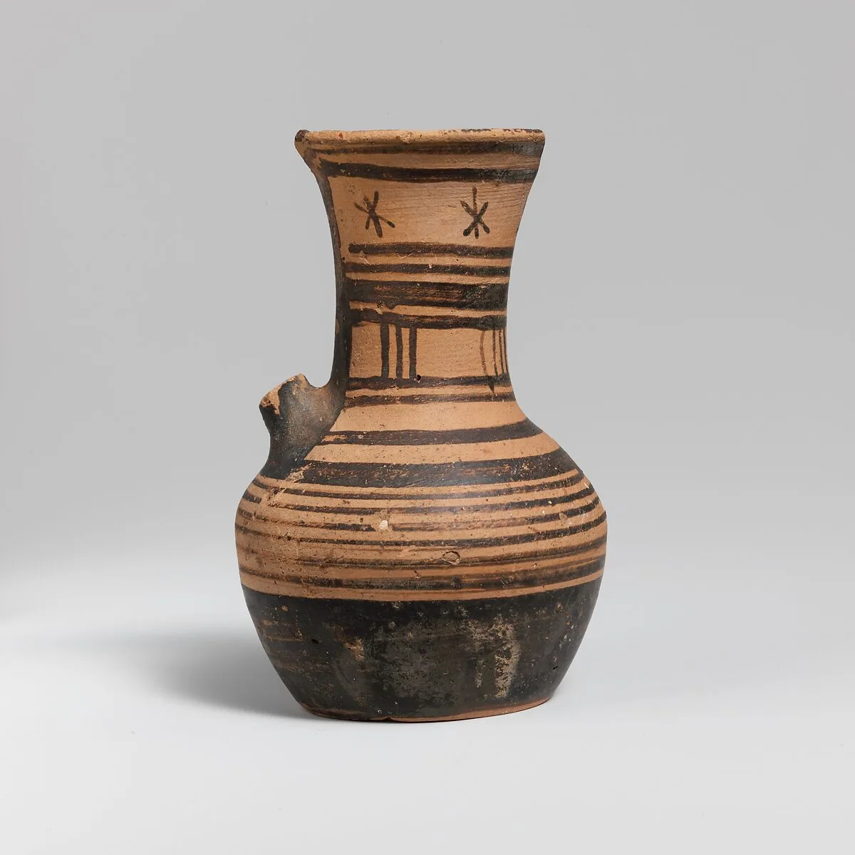 Terracotta oinochoe (jug) — Unknown