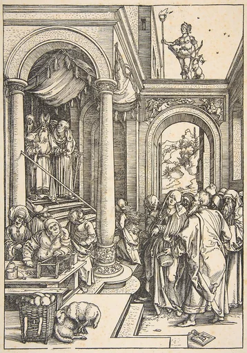 The Presentation of the Virgin in the Temple, from "The Life of the Virgin"