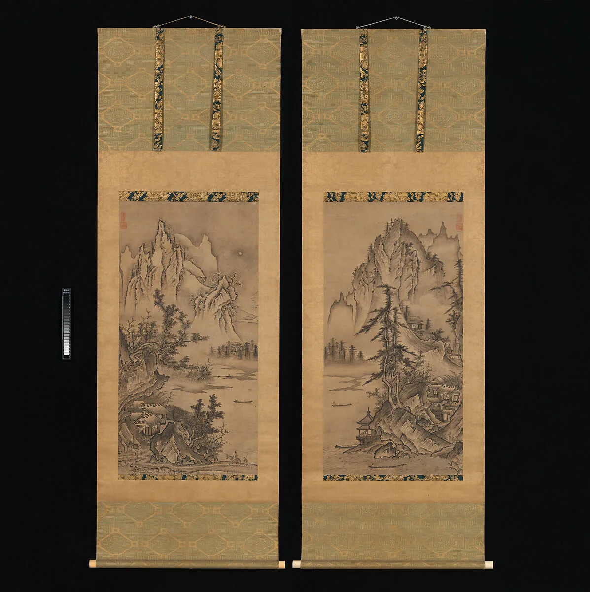 啓孫筆 四季山水図|Landscapes of the Four Seasons — Keison
