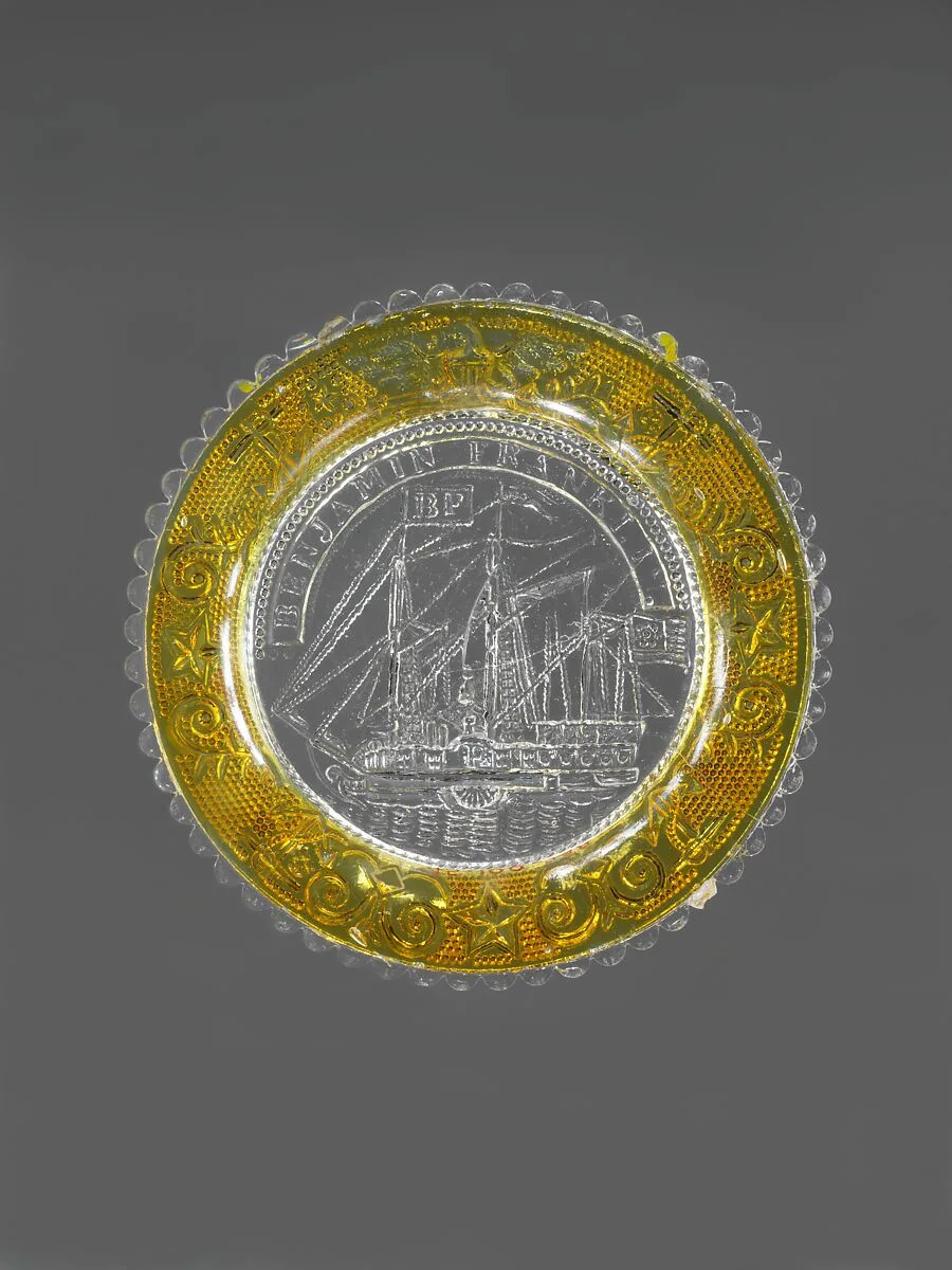 Cup plate — Boston & Sandwich Glass Company