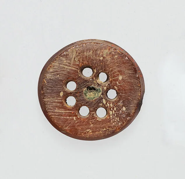 Segment from a bronze fibula (safety pin) — Unknown