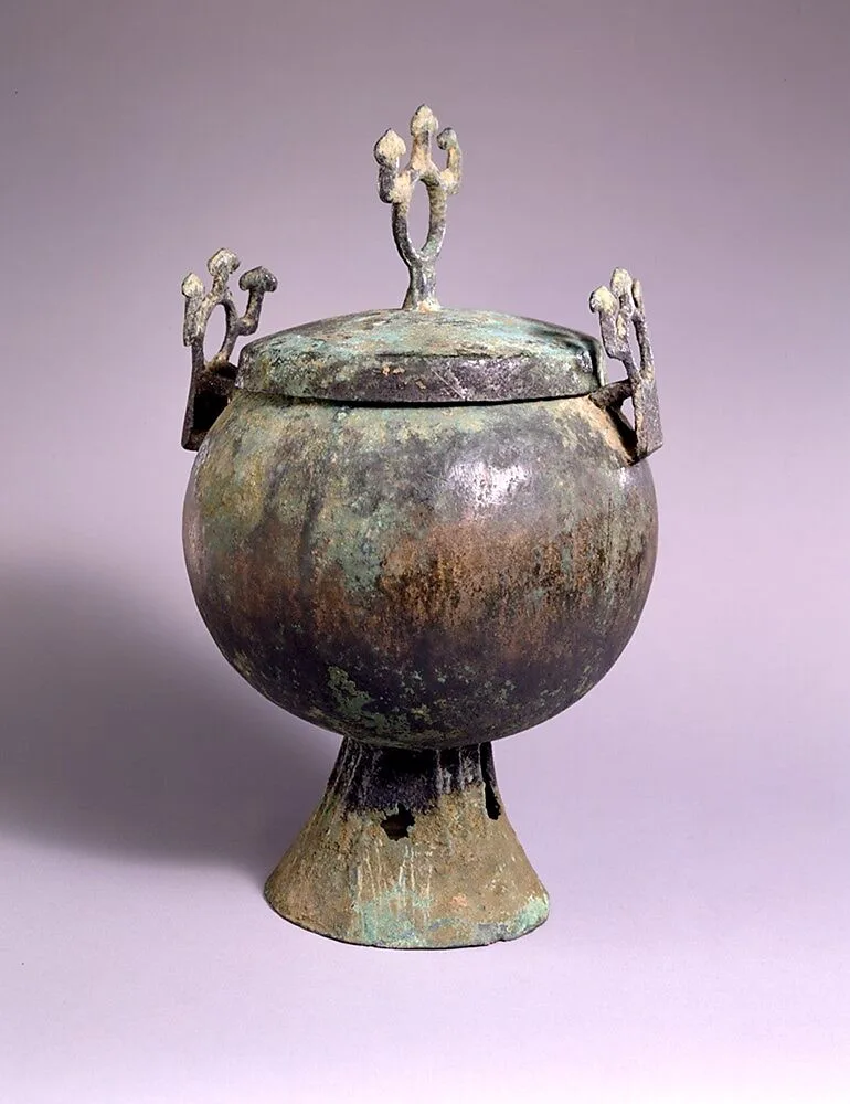 公元2—4世紀 青銅鍑|Cauldron with lid (Fu) — Unknown