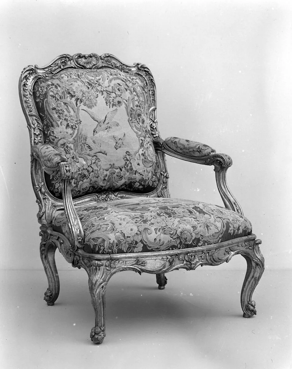 Armchair (part of a set) — Nicolas-Quinibert Foliot|Beauvais|Jean-Baptiste Oudry