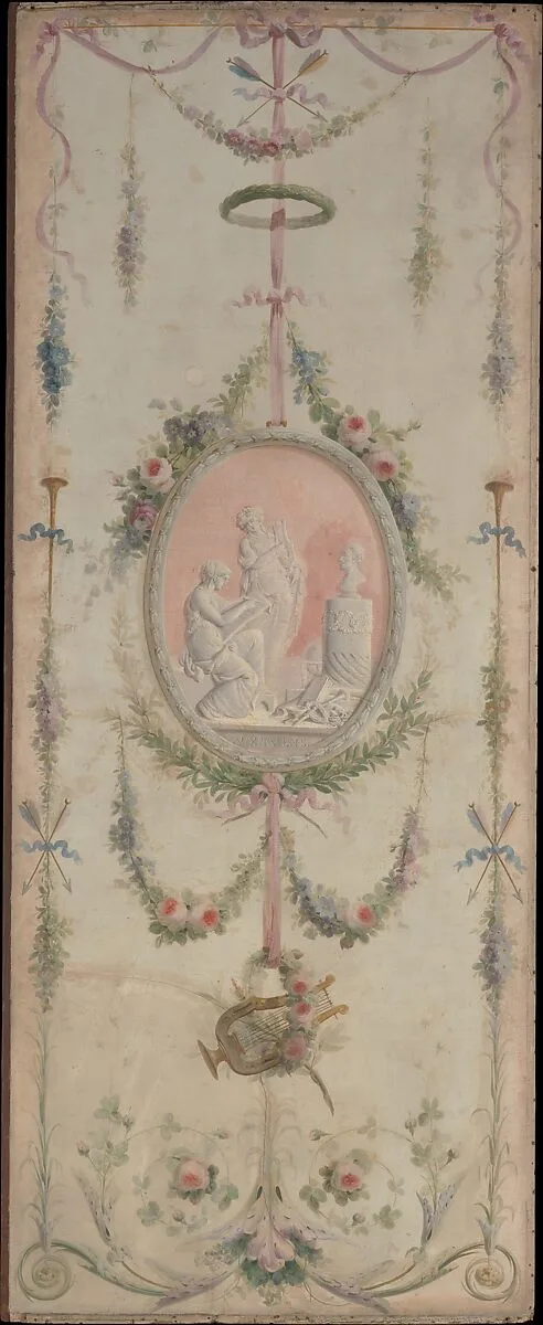 Allegory of the Arts (one of a pair) — Le Riche