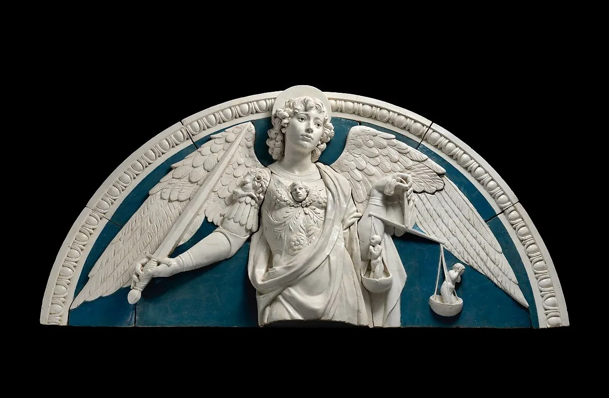 Saint Michael the Archangel — Andrea della Robbia