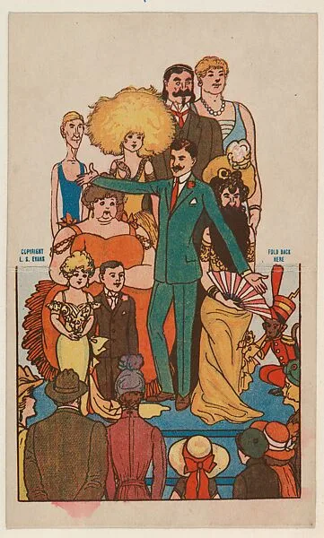 Gentleman in green suit, bakery insert card from the Great American Circus series (D40), issued by the City Bakery — City Bakery