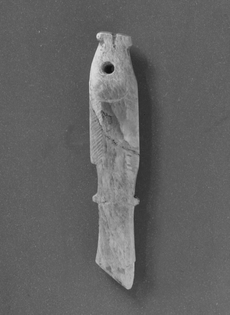 商至西周 玉鱼|Plaque in the shape of a fish — Unknown