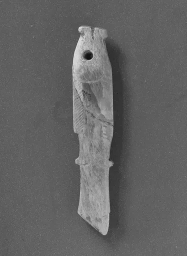 商至西周 玉鱼|Plaque in the shape of a fish