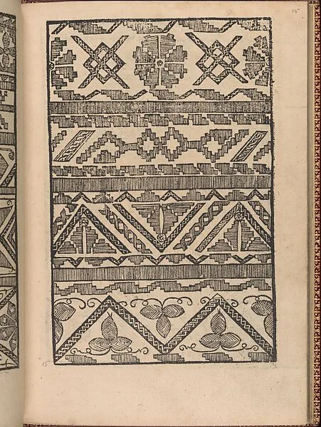 Modelbuch new, aller Art, Nehens und Stickens (page 15r) — Hermann Gülfferich|Riviere & Son(s)
