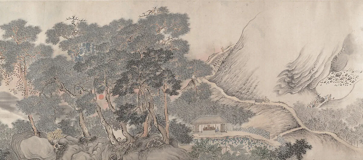 明 魏之克(魏克) 四時倣古山水圖 卷|Landscape of the four seasons in the styles of old masters — Wei Zhike