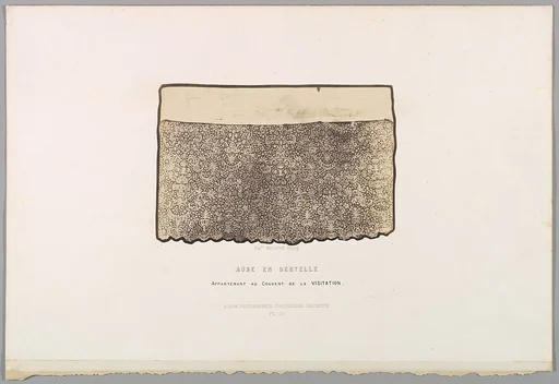 Aube en Dentelle, Appartenant au Couvent de la Visitation