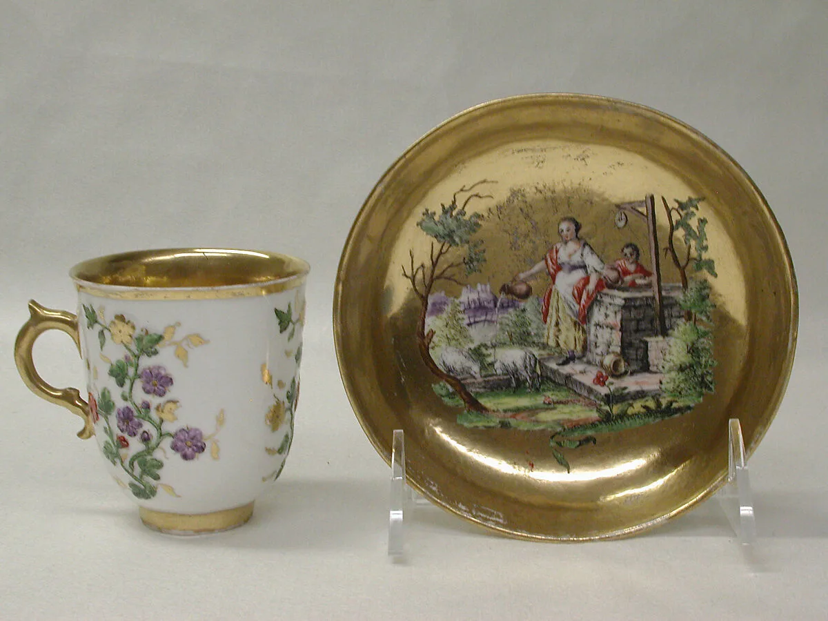 Saucer (part of a service) — Nymphenburg Porcelain Manufactory|Kajetan Purtscher