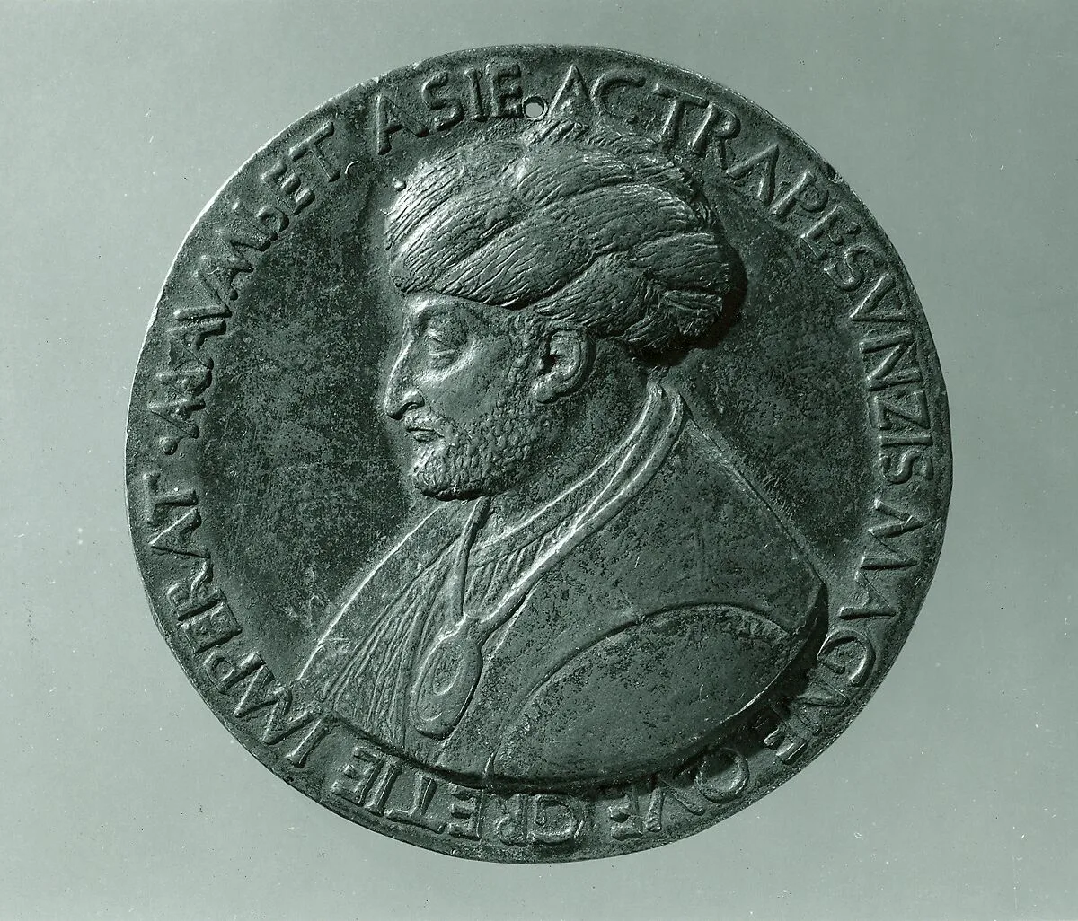 Medal: Sultan Mehmed II — Bertoldo di Giovanni