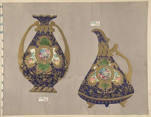 European porcelain designs in Japanese style — Unknown