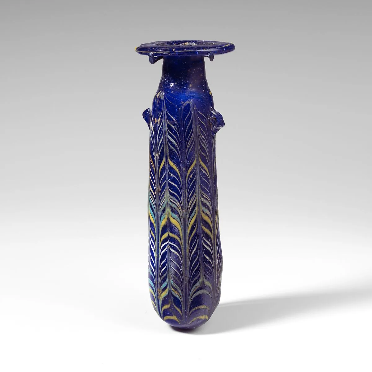 Glass alabastron (perfume bottle) — Unknown