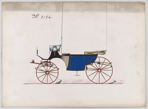 Design for Landaulet, no. 3194