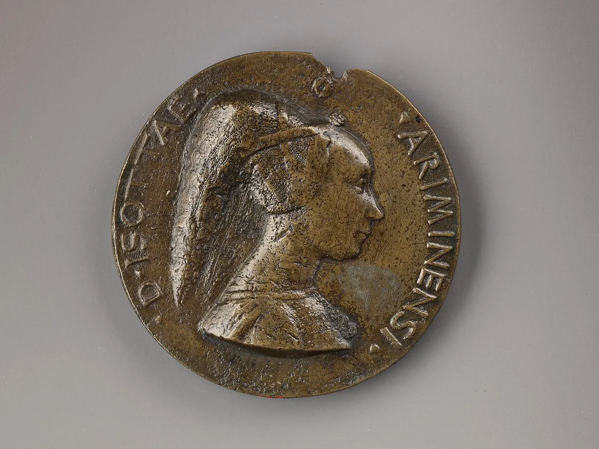 Medal: Isotta Degli Atti — Matteo de' Pasti