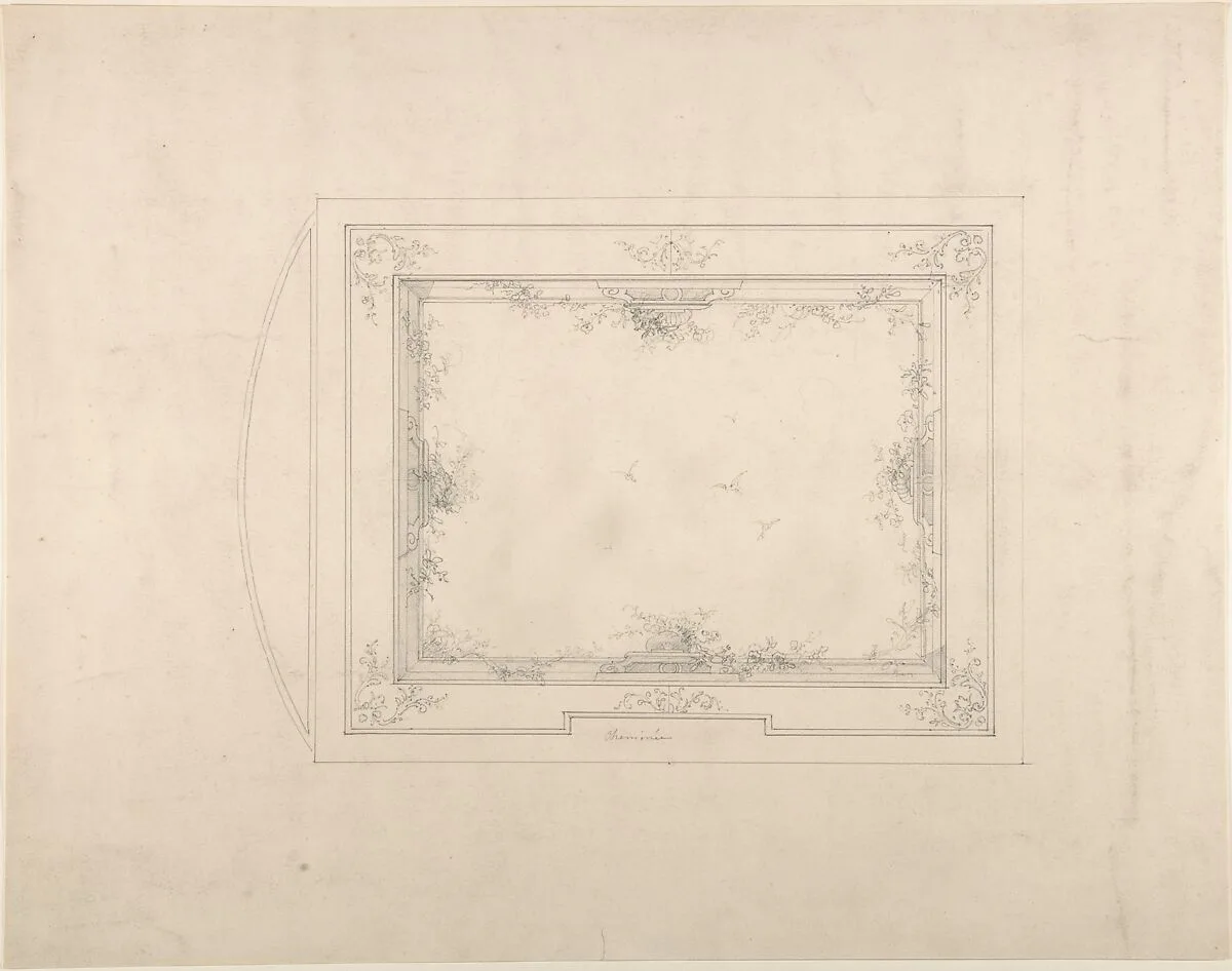 Designs for Ceiling — Charles Monblond