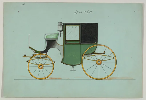Design for Brougham, no. 4063