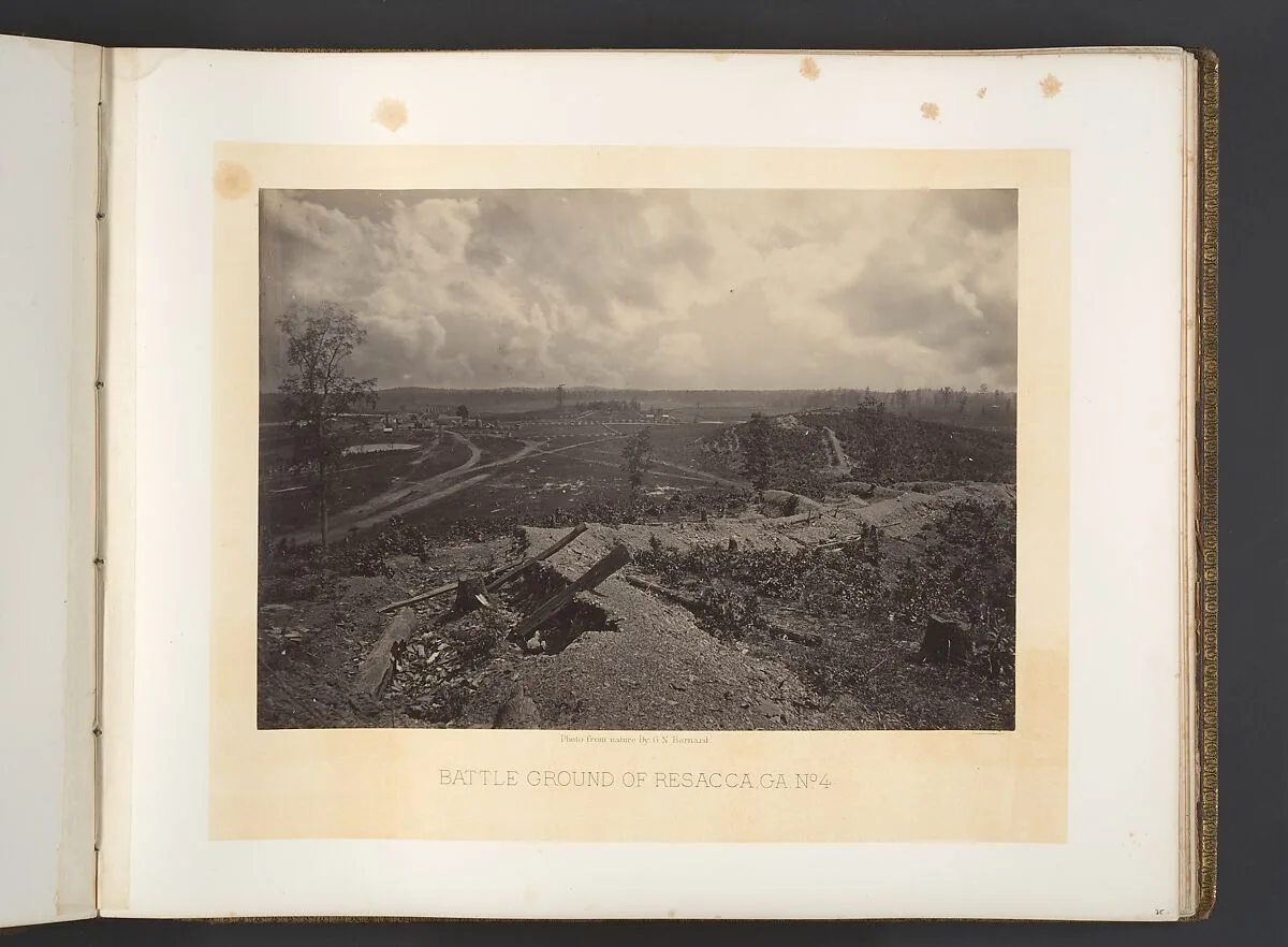 Battle Ground of Resacca, Georgia No. 4 — George N. Barnard