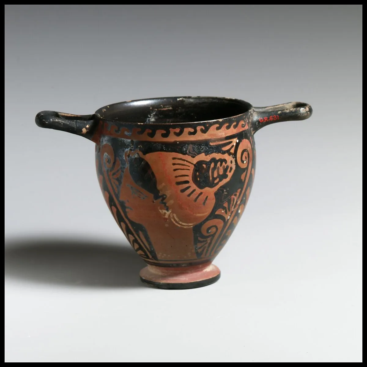 Terracotta skyphos (drinking cup) — Unknown