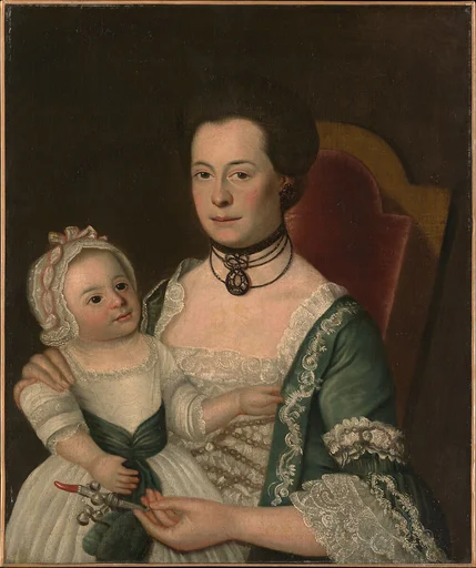 Mrs. Jacob Hurd and Child