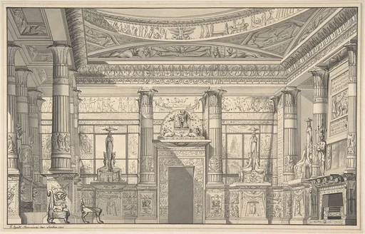 Design for an Egyptian-style Interior