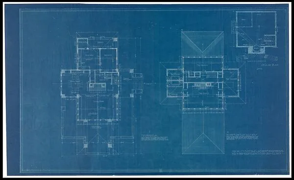 Francis W. Little House: Cottage plans — Frank Lloyd Wright