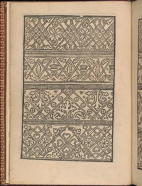 Modelbuch new, aller Art, Nehens und Stickens (page 4v) — Hermann Gülfferich|Riviere & Son(s)