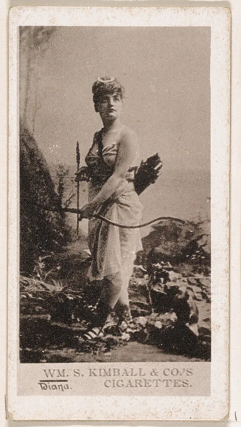 Diana, from the Actresses series (N203) issued by Wm. S. Kimball & Co. — William S. Kimball & Company