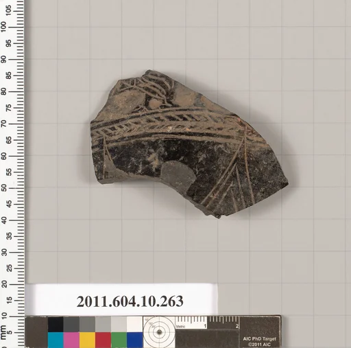 Terracotta fragment of an open shape