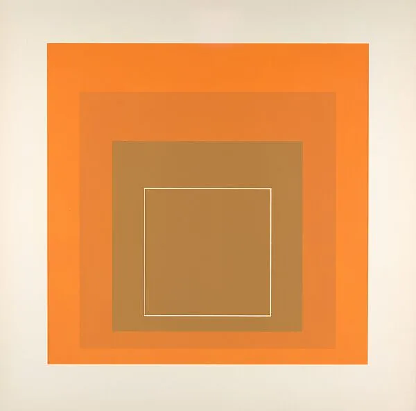 Proof for White Line Square series — Josef Albers|Gemini G.E.L.|Kenneth E. Tyler