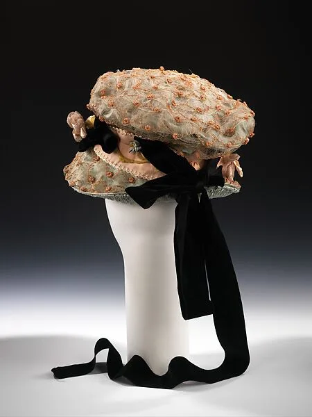 Evening hat — Gellert Sisters Millinery Importers